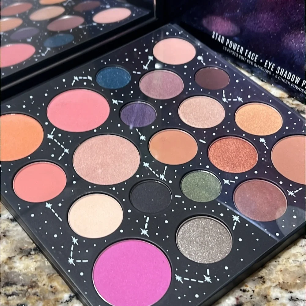 💕🌙Smashbox Cosmic Celebration Star Powder Face + Eye Palette
